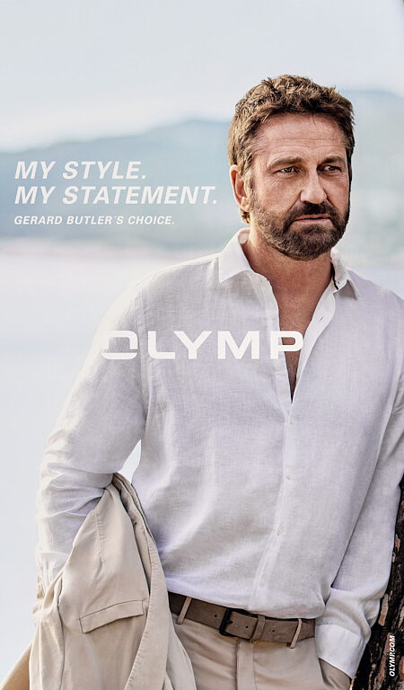 olymp signature gerard butler shirt