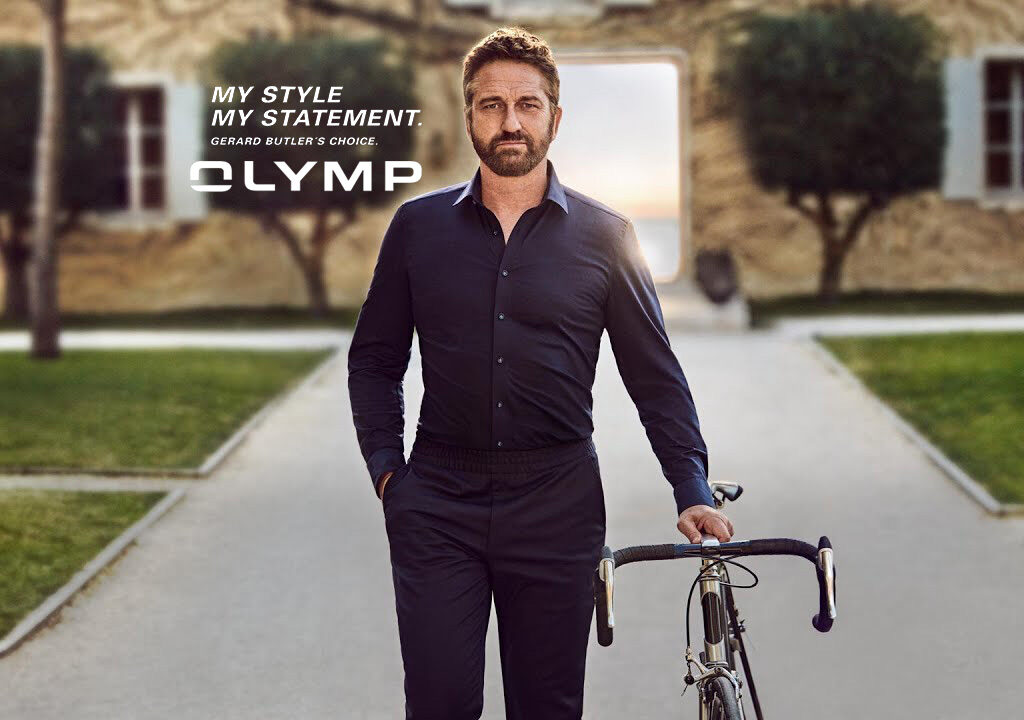 olymp signature gerard butler shirts bike